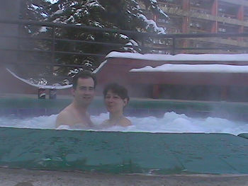 Hot tub scene